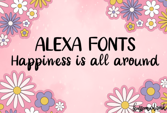 Alexa: A Delightful Handwritten Font for Every Creative Need