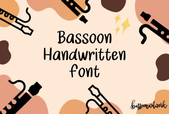 Bassoon Font: A Simple, Funny, and Cute Handwritten Font for All Your Creative Needs