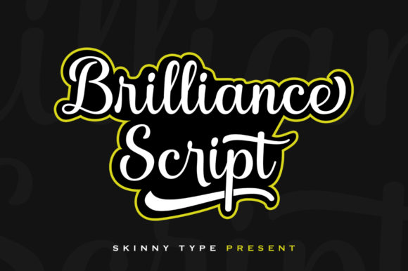 Brilliance: Bold, Stylish & Readable Cursive