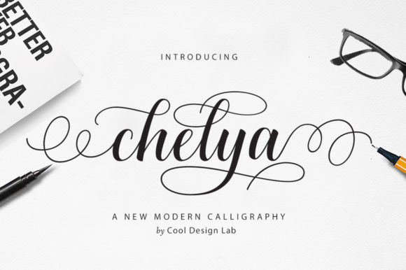 Chelya: The Handwritten Font That Turns Ordinary Designs Into Timeless Statements