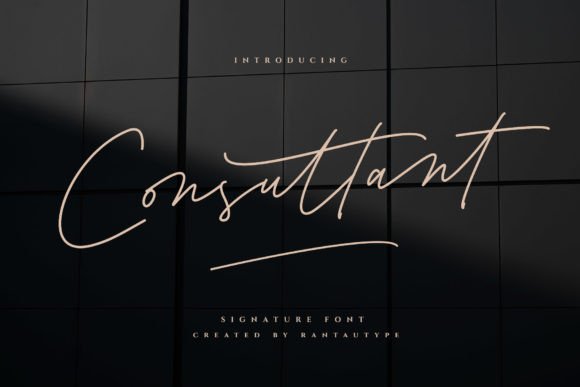Consultant Font: A Timeless Blend of Elegance and Modernity