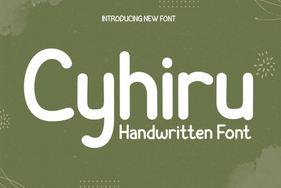 Cyhiru: A Font That Adds Personality to Your Projects