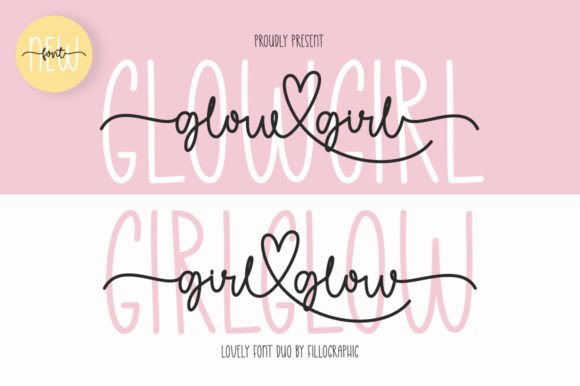 Glow Girl: Handwritten Fonts That Feel Human in a Digital World
