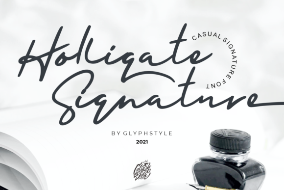 Holligate: A Handwritten Font That Supports Intentional Design Decisions