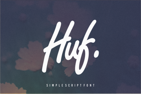 Huf: The Handwritten Font That Bridges Personality and Professionalism