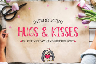 Hugs Kisses: The Playful Handwritten Font That Captures Valentine’s Day Joy