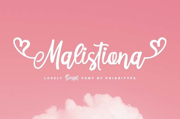 Malistiona: A Delicate Handwritten Font for Versatile Design