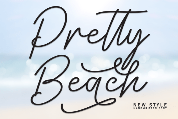 Pretty Beach Font: A Timeless Handwritten Style for Creative Projects