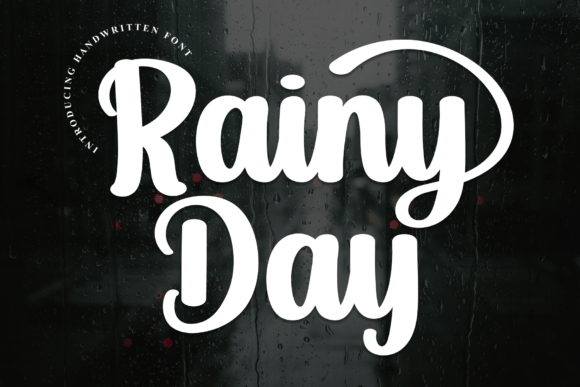 Rainy Day: A Sweet, Friendly Handwritten Font