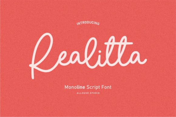Ralitta: Elegant Handwritten Font for Real Projects