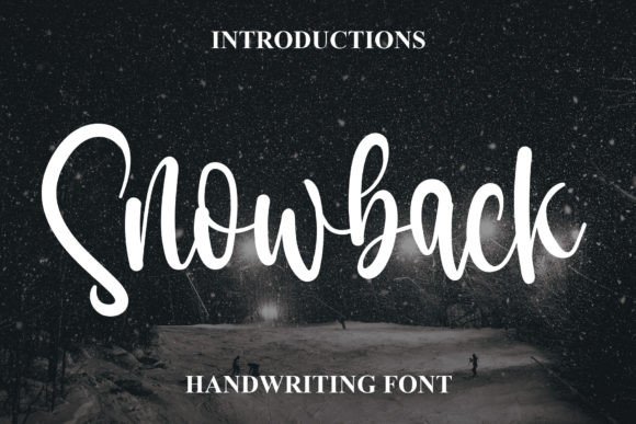 Snowback: Where Timeless Calligraphy Meets Modern Design Sensibility