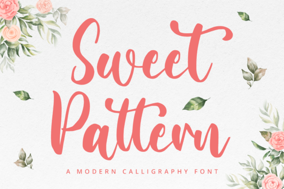 Sweet Pattern: A Handwritten Font for Meaningful Design Workflows
