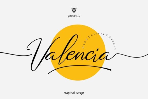 The Valencian Font: A Timeless Handwritten Style for Modern Design
